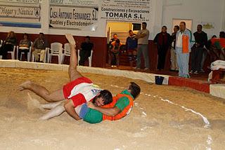 LUCHA CANARIA TORNEO ISLA DE LANZAROTE 4ª JORNADA 2011-2012