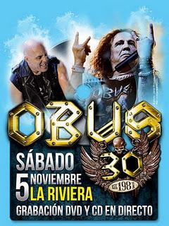 OBUS, Sala La Riviera, Madrid, 05/11/11
