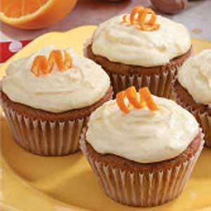 Naranja manzana Magdalenas Receta