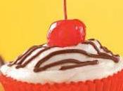 Cupcake Banana Split chocolate