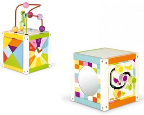Cubo multiactividades de Janod Juguetes para bebés