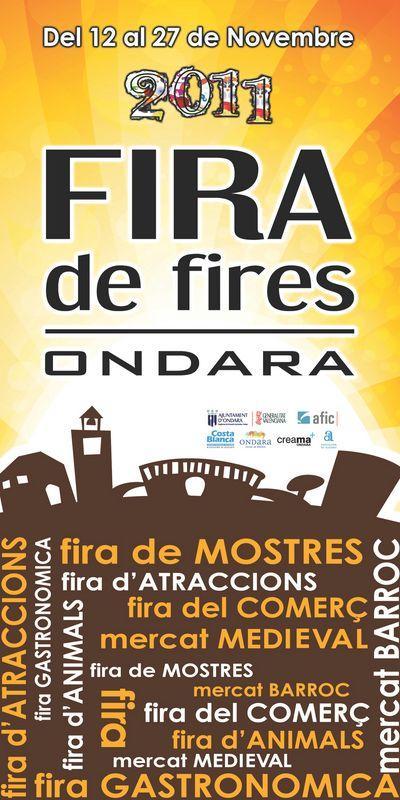 Ondara. XXVI Fira d'Ondara 2011