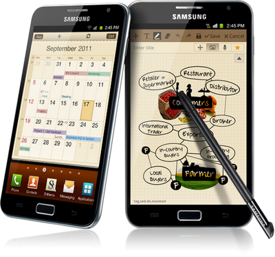 Galaxy Note entre una Tablet y un Smartphone