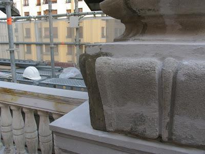 Fachada Palacio de la Música - Balaustrada
