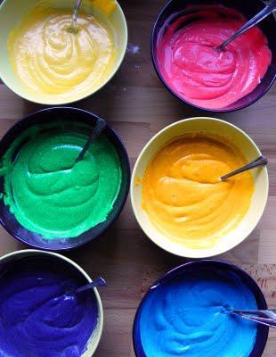 Rainbow Cake & Swiss Meringue Buttercream