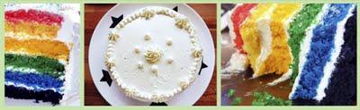 Rainbow Cake & Swiss Meringue Buttercream