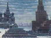 Moscú celebra Aniversario Revolución Octubre alemanes puertas 07/11/1941