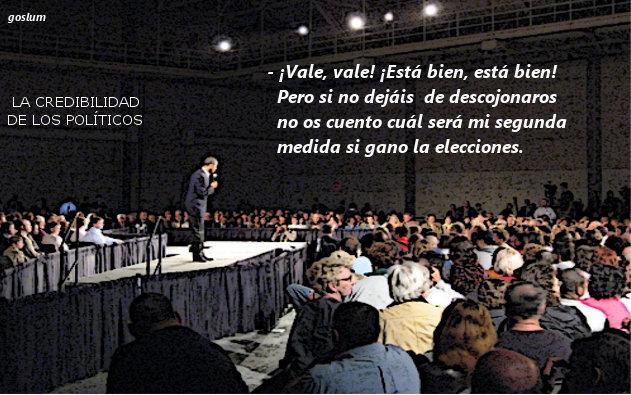 La credibilidad de los políticos