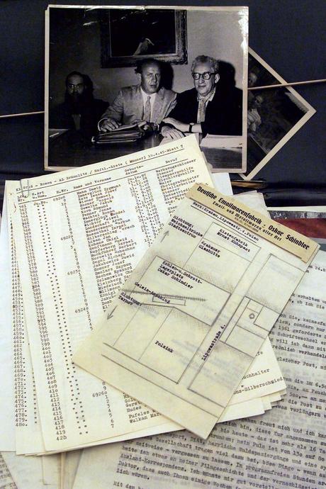 La copia original de la lista de más de 1200 judíos conocida como la Lista de Schindler (MAD/ME/HB)