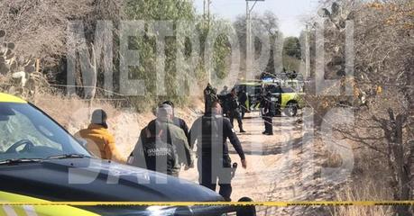 Localizan dos cadáveres en la comunidad El Charquillos en Mexquitic