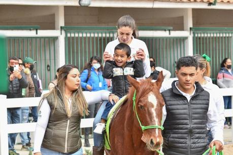 Ricardo Gallardo inaugura el nuevo Centro Estatal de Equinoterapia del DIF