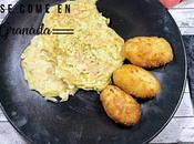 Tortillas patata rallada roquefort