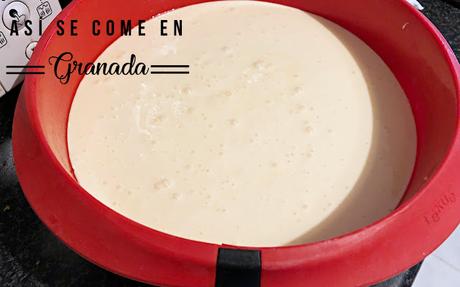 Bizcocho de nata y pepitas de chocolate sin gluten