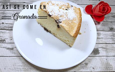 Bizcocho de nata y pepitas de chocolate sin gluten