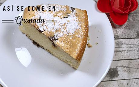 Bizcocho de nata y pepitas de chocolate sin gluten