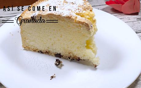 Bizcocho de nata y pepitas de chocolate sin gluten