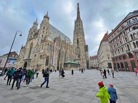 Stephansdom, la catedral de San Esteban, en Viena con niños.