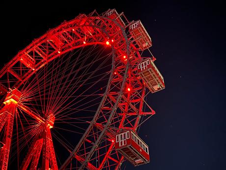 Viena con niños: subir a la noria gigante de Prater