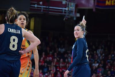 Galería de clics del Barça CBS-Valencia Basket (Liga Femenina)