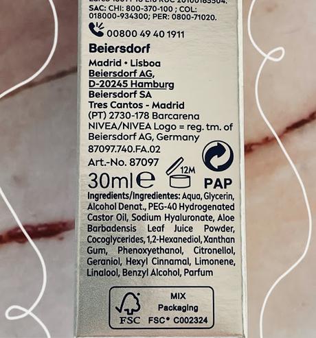 NIVEA CELLULAR EXPERT FILLER SÉRUM RELLENADOR REDENSIFICADOR NIVEA CELLULAR EXPERT FILLER SÉRUM RELLENADOR REDENSIFICADOR