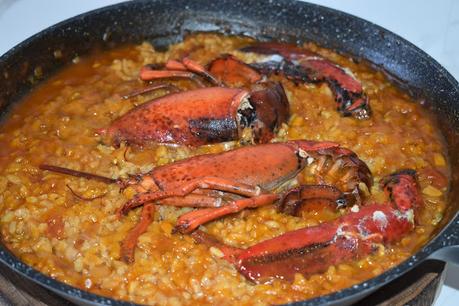 Arroz meloso con Bogavante