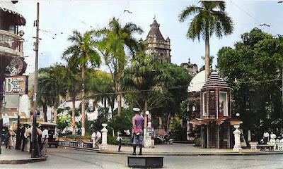 Plaza de Santa Ana, Ciudad de Panamá hacia 1925