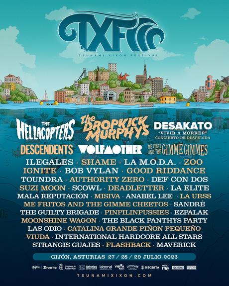 Cartel del Tsunami Xixón 2023