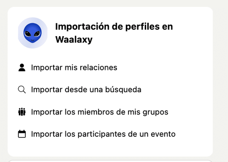 Waalaxy, una herramienta de automatización de prospección Waalaxy, una herramienta de automatización de prospección
