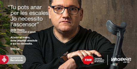 Campaña de TMB: prioridad de espacios reservados a personas que lo necesitan