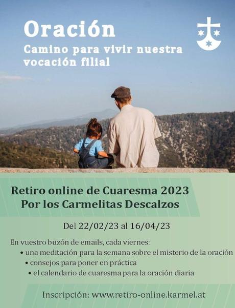 Retiro de Cuaresma online: «Oración: camino para vivir nuestra vocación filial»