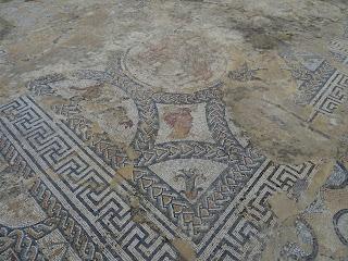 Imagen del mes: mosaicos de la domus suburbana de El Pomar, en Jerez de los Caballeros