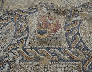 Imagen del mes: mosaicos de la domus suburbana de El Pomar, en Jerez de los Caballeros