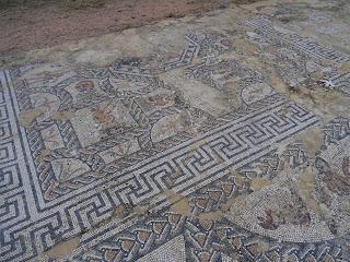 Imagen del mes: mosaicos de la domus suburbana de El Pomar, en Jerez de los Caballeros