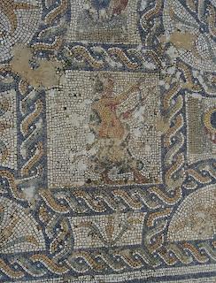 Imagen del mes: mosaicos de la domus suburbana de El Pomar, en Jerez de los Caballeros