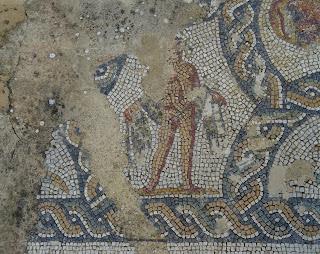 Imagen del mes: mosaicos de la domus suburbana de El Pomar, en Jerez de los Caballeros