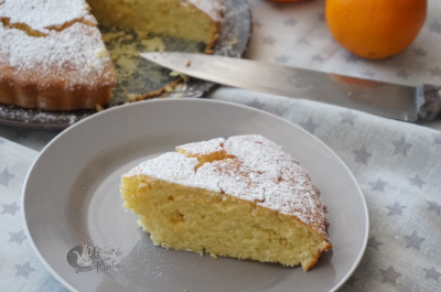 Torta húmeda de naranja