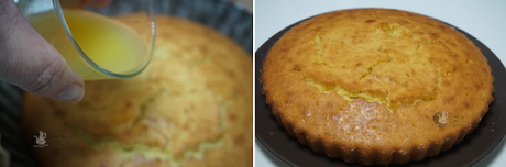 Torta húmeda de naranja