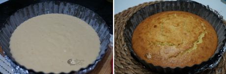 Torta húmeda de naranja