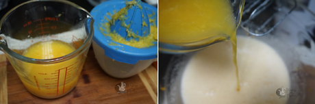 Torta húmeda de naranja