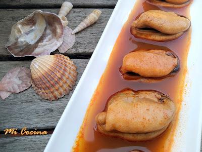 MEJILLONES EN ESCABECHE