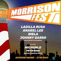 Nace el Morrison Fest el 27/5 en el Autocine de Madrid