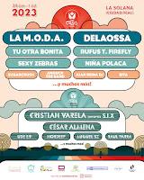 Confirmaciones del Oasis Sound 2023