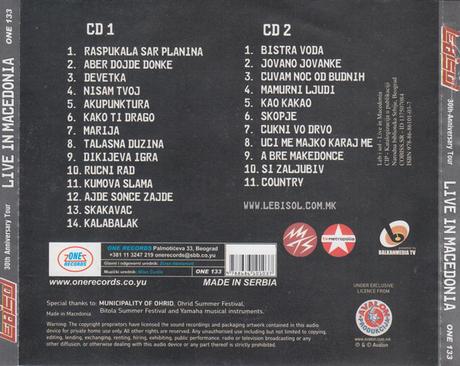 Leb I Sol - Live In Macedonia (2006) Leb I Sol - Live In Macedonia (2006)