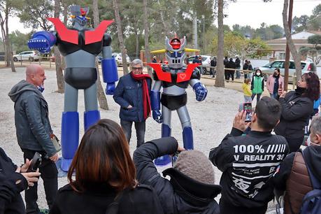 La plaza de Mazinger Z de Mas del Plata se convierte un espacio más familiar