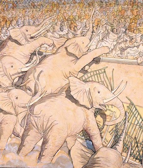 Venatio, animales en la arena en la antigua Roma (I)