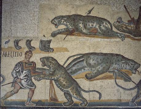 Venatio, animales en la arena en la antigua Roma (I)