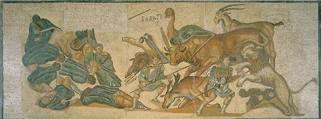 Venatio, animales en la arena en la antigua Roma (I)