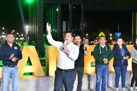 Ricardo Gallardo cumple con parque Las Camelias