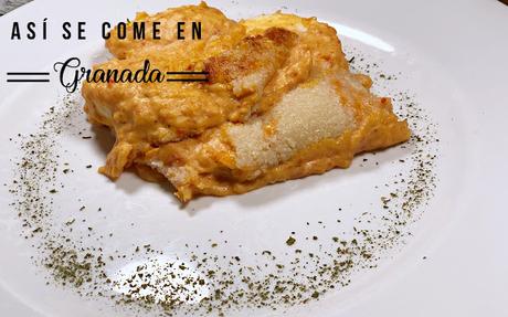 Huevos marineros gratinados