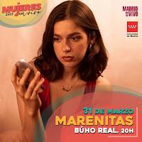 Concierto de Marenitas en Búho Real dentro de Mujeres en Vivo